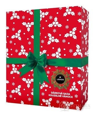 LEROS DARČEKOVÁ SADA KÚZELNÉ VIANOCE čaj Kúzelné Vianoce 20x2 g + sirup Kúzelné Vianoce 250 ml + Korenie na varené víno 10x2 g, 1x1 set