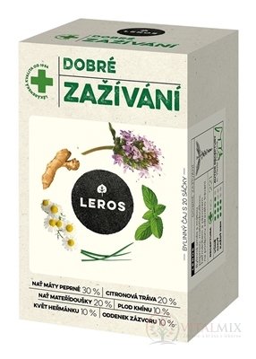 LEROS DOBRÉ TRÁVENIE nálevové vrecká (inov. 2021) 20x1,5 g (30 g)