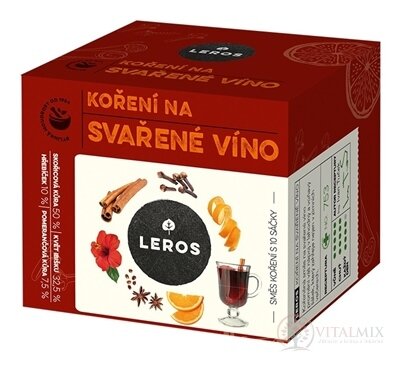 LEROS KORENIE NA VARENÉ VÍNO zmes korenín, vrecká 10x2 g (20 g)