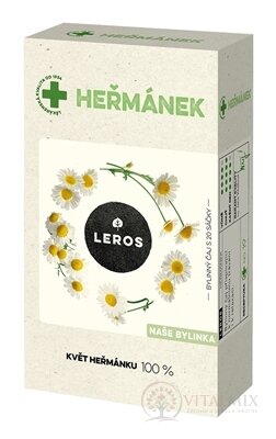 LEROS RUMANČEK bylinný čaj, nálevové vrecúška (inov.2021) 20x1 g (20 g)
