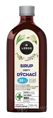 LEROS SIRUP CESTY DÝCHACIE 1x250 ml