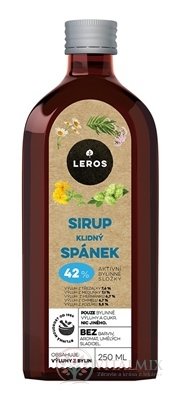 LEROS SIRUP POKOJNÝ SPÁNOK 1x250 ml