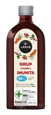 LEROS SIRUP VITAMÍN C IMUNITA 1x250 ml
