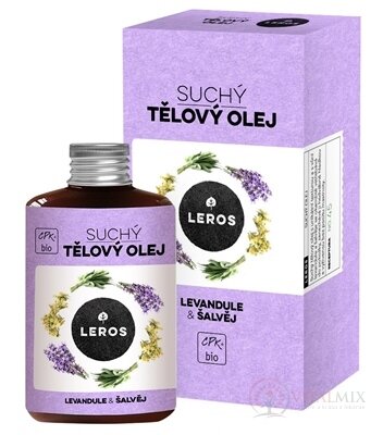 LEROS SUCHÝ TELOVÝ OLEJ LEVANDUĽA & ŠALVIA 1x100 ml