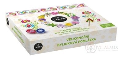 LEROS VEĽKONOČNÁ BYLINKOVÁ VÝSLUŽKA 6 druhov čajov po 5 vrecúšok + veľkonočné leporelo (47,5 g), 1x1 set