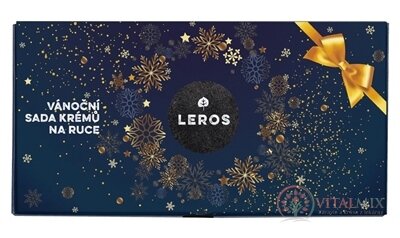 LEROS VIANOČNÁ SADA KRÉMOV NA RUKY 4 druhy krémov po 30 ml, 1x1 set