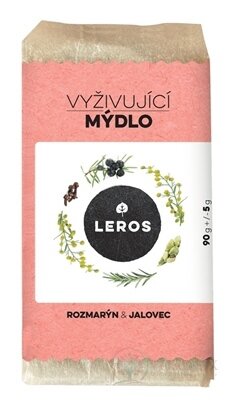 LEROS VYŽIVUJÚCE MYDLO ROZMARÍN & BORIEVKA tuhé mydlo 1x90 g