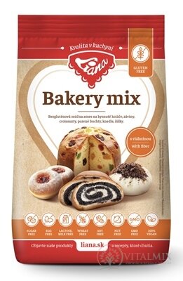 Liana Bakery mix plv (bezgluténová zmes na kysnuté cesto) 1x1000 g