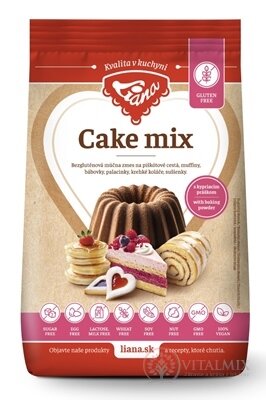 Liana Cake Mix plv (bezgluténová piškótová zmes) 1x1000 g
