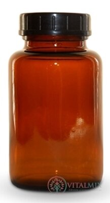 Liekovka hnedá širokohrdlá 100 ml - FAGRON/K so skrutkovacím uzáverom 1x21 ks