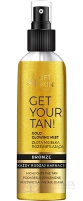 LIFT4SKIN GOLD GLOWING MIST BRONZE sprej na zvýraznenie opálenia pokožky 1x150 ml