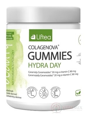 Liftea COLAGENOVA GUMMIES HYDRA DAY želatínky, príchuť biela jahoda 1x60 ks
