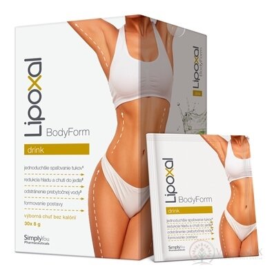 Lipoxal BodyForm Drink vrecúška 30x8 g