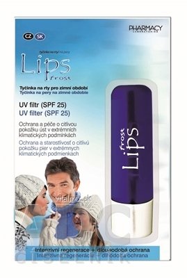 LIPS FROST tyčinka na pery 1x3,8 g