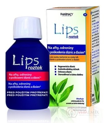 LIPS roztok na afty 1x100 ml