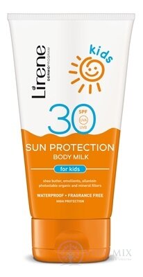 Lirene SUN PROTECTION Kids SPF 30 opaľovacie telové mlieko pre deti 1x150 ml