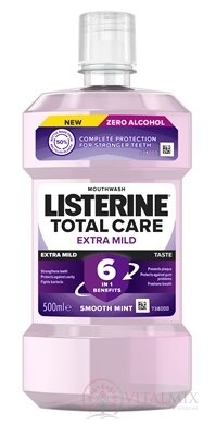 LISTERINE TOTAL CARE Extra Mild ústna voda bez alkoholu 1x500 ml