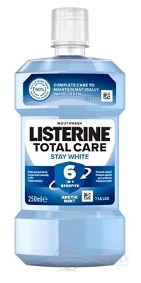 LISTERINE TOTAL CARE STAY WHITE ústna voda 1x250 ml