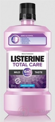 LISTERINE TOTAL CARE ZERO MILD TASTE ústna voda 1x500 ml