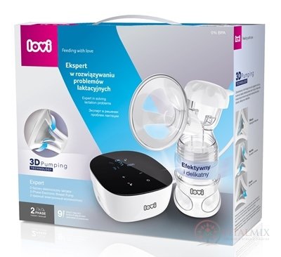 LOVI Expert 3D Dvojfázová elektrická odsávačka materského mlieka 1x1 set