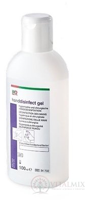L+R handdisinfect gel etanolový prípravok na dezinfekciu rúk 1x100 ml