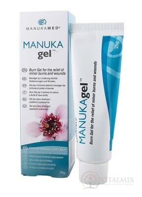 MANUKAgel gél na drobné popáleniny a poranenia 1x25 g