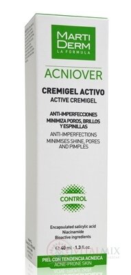 MartiDerm ACNIOVER CONTROL ACTIVE CREMIGEL aktívny gél pri akné 1x40 ml