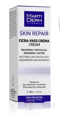 MartiDerm SKIN REPAIR CIRCA-VASS CREAM regeneračný krém, pre všetky typy pleti 1x30 ml