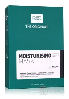 MartiDerm THE ORIGINALS MOISTURISING MASK hydratačná maska 1x25 ml