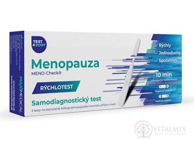 MAXIMEDICAL Rýchlotest Menopauza samodiagnostický test z krvi, 1x1 set