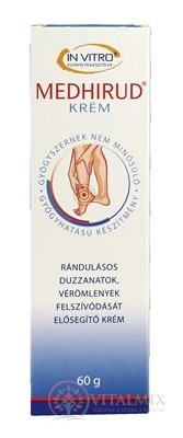 MEDHIRUD krém (podliatiny a opuchy) 1x60 g