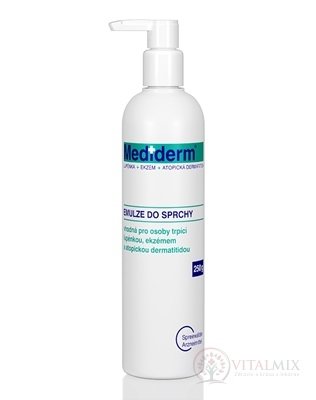 Mediderm EMULZIA DO SPRCHY lupienka + ekzém + atopická dermatitída 1x250 g