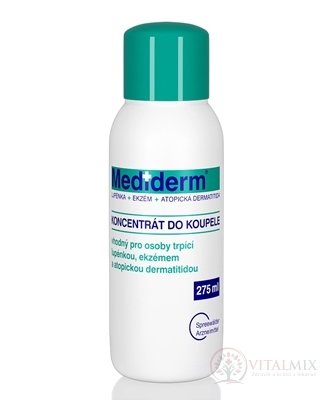 Mediderm KONCENTRÁT DO KÚPEĽA lupienka + ekzém + atopická dermatitída 1x275 ml