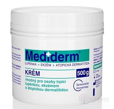 Mediderm KRÉM lupienka + ekzém + atopická dermatitída 1x500 g