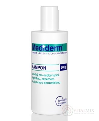 Mediderm ŠAMPÓN lupienka + ekzém + atopická dermatitída 1x200 g