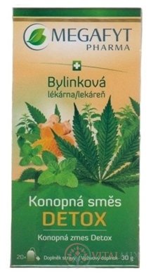 MEGAFYT Bylinková lekáreň Konopná zmes DETOX bylinná zmes 20x1,5 g (30 g)