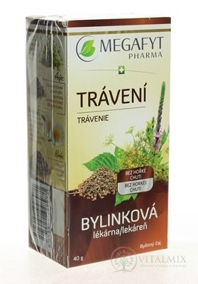 MEGAFYT Bylinková lekáreň TRÁVENIE bylinný čaj 20x2 g (40 g)
