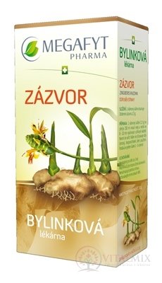 MEGAFYT Bylinková lekáreň ZÁZVOR bylinný čaj 20x1,5 g (30 g)