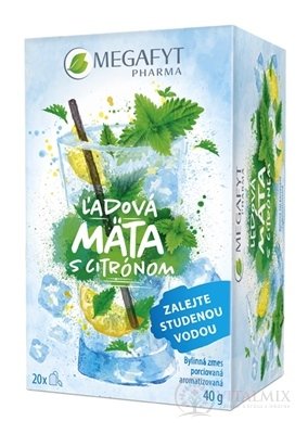 MEGAFYT Ľadová mäta s citrónom bylinná zmes 20x2 g (40 g)