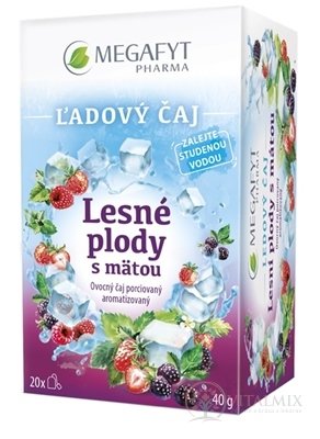 MEGAFYT Ľadový čaj Lesné plody s mätou ovocný čaj 20x2 g (40 g)