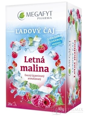 MEGAFYT Ľadový čaj Letná malina ovocný čaj 20x2 g (40 g)