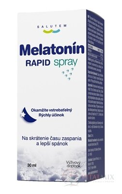 Melatonín RAPID Spray SALUTEM 1x30 ml