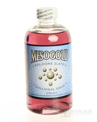 MesoGold koloidné zlato liq der 1x250 ml
