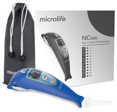 MICROLIFE TEPLOMER DIGITÁLNY NC 400 DETSKÝ bezkontaktný, čelový 1x1 ks
