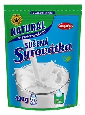 mogador Sušená srvátka DOYPACK instantný nápoj, uzatvárateľné vrecko 1x400 g