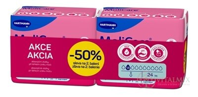 MoliCare Premium lady pad 1,5 kvapky DUOPACK inkontinenčné vložky (zľava -50% na 2. balenie) 2x12 ks, 1x1 set