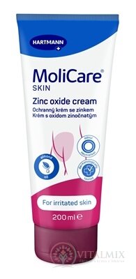 MoliCare SKIN Ochranný krém s obsahom zinku (fialová rada) 1x200 ml