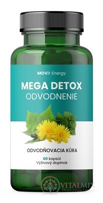 MOVit MEGA DETOX ODVODNENIE cps 1x60 ks