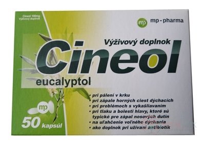 mp Cineol 100 mg cps 1x50 ks