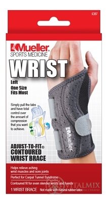 Mueller Adjust to fit ortéza na zápästie - ľavé 1x1 ks